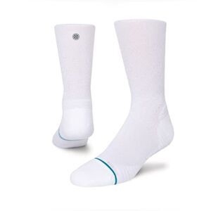 Stance Run Light Crew White MD (US Men's Shoe 6-8.5, Women's Shoe 8-10.5)